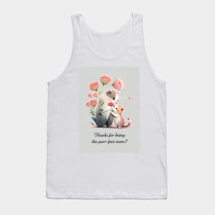 Thanks for being the purr-fect mom! Tank Top